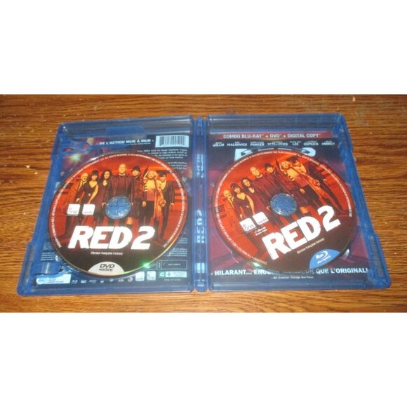 Red 2 (Blu-ray/DVD, 2013, 2-Disc Set, Canadian) - Picture 2 of 3